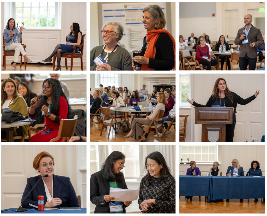 photos from the Health of Women Summit in a grid