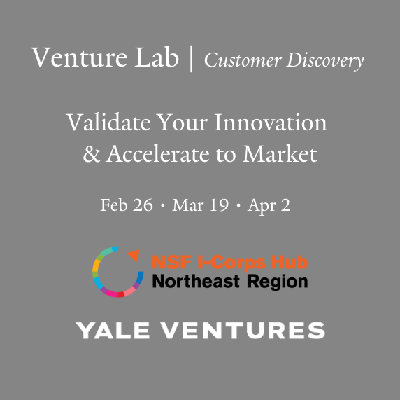 Venture Lab Customer Discovery