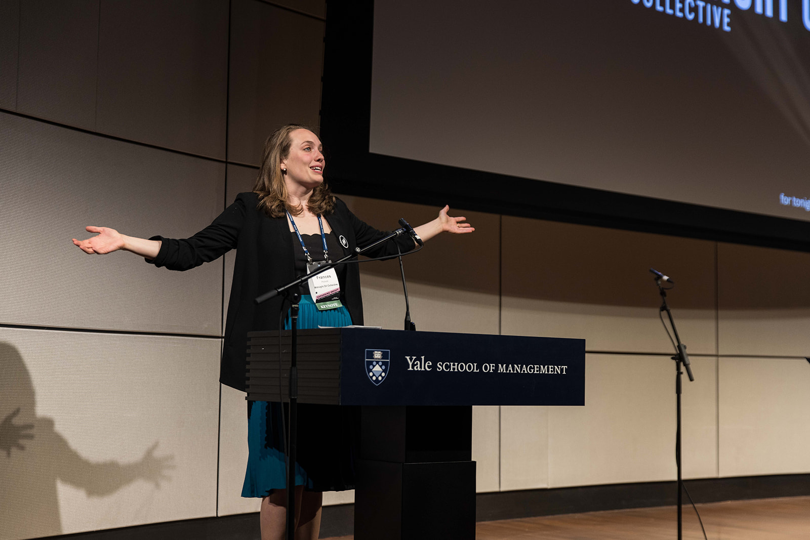 Frances Pollock at the Yale Innovation Summit