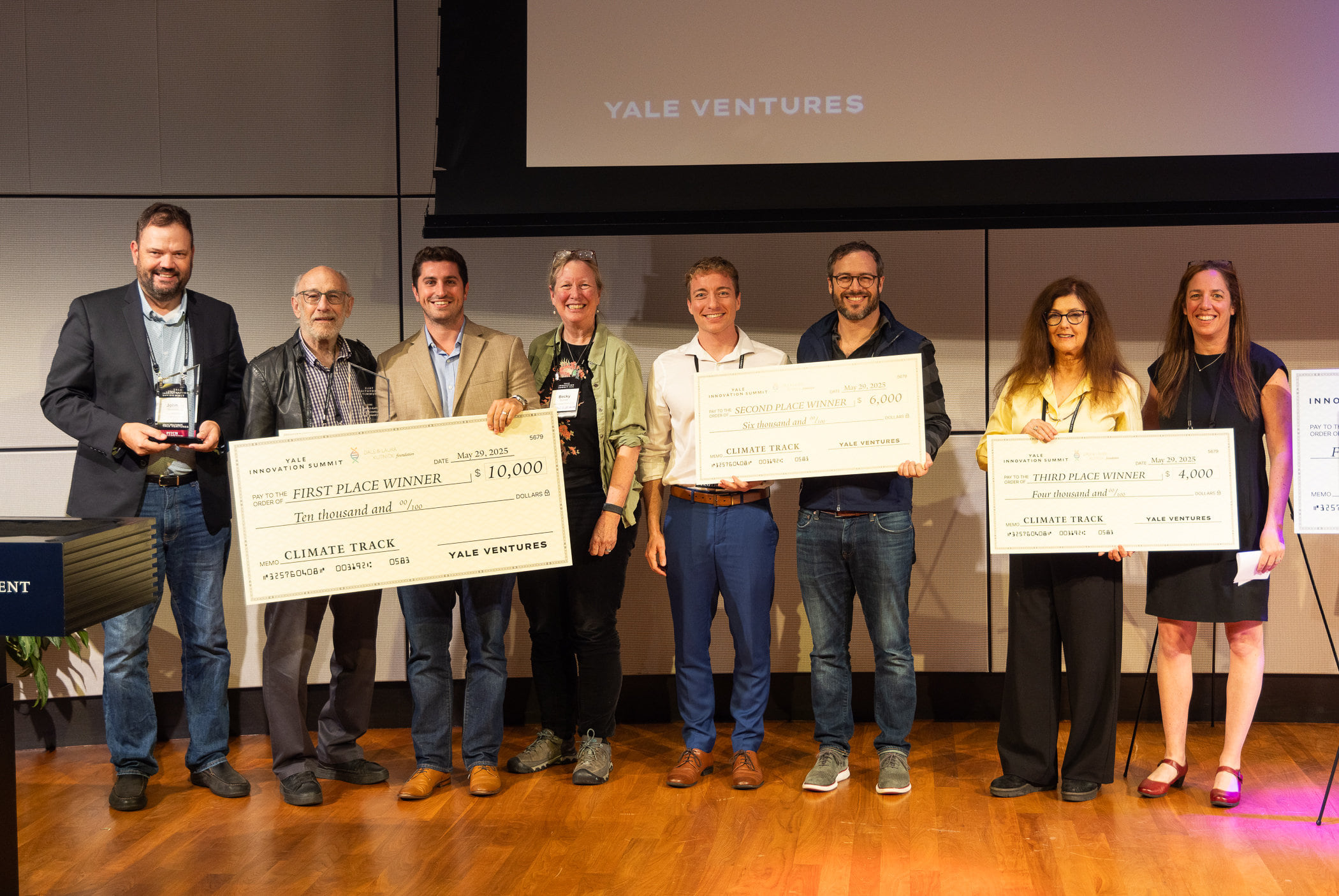 Climate winners at Yale Innovation Summit