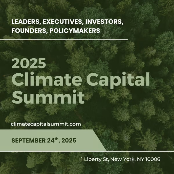 Climate Capital Summit