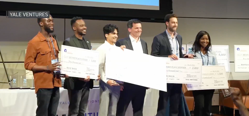 Award winners from the 2024 Yale Innovation Summit