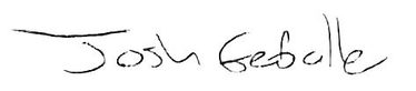 Josh Geballe signature